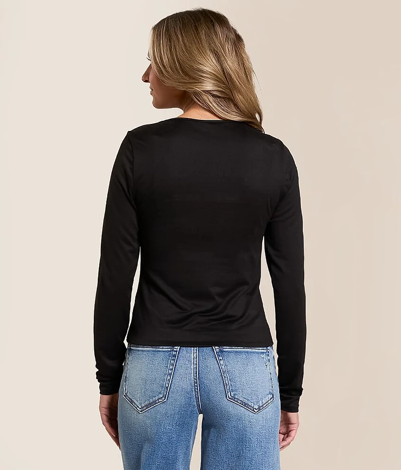 Twisted Keyhole Top
