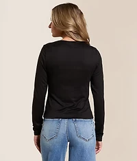 Twisted Keyhole Top