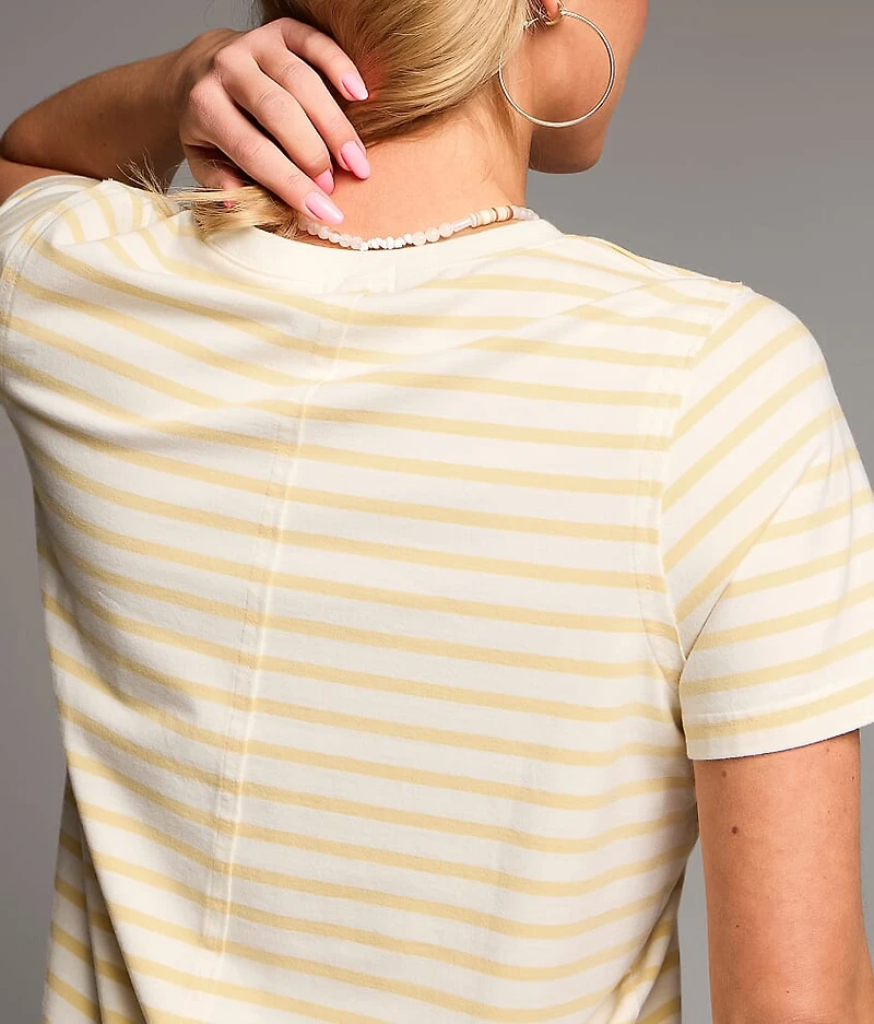 Striped Basic T-Shirt
