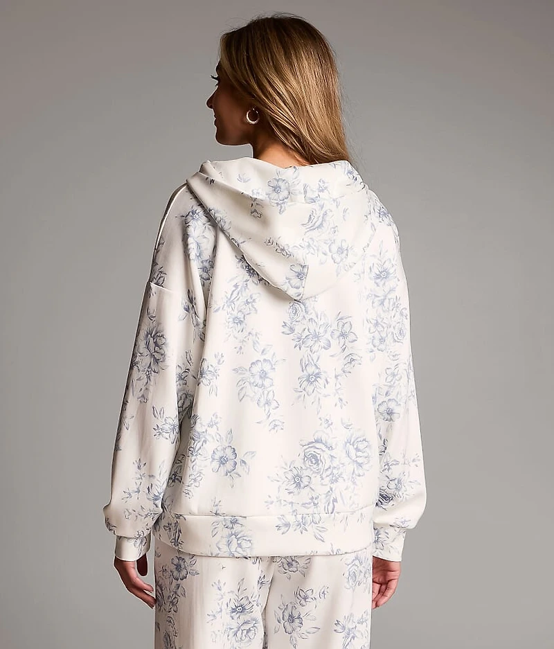 Floral Hoodie