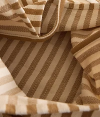Striped Tote