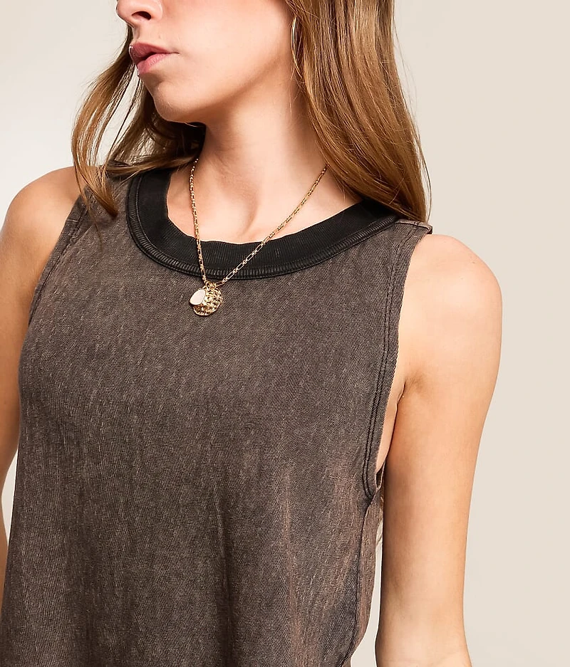 Washed Tank Top
