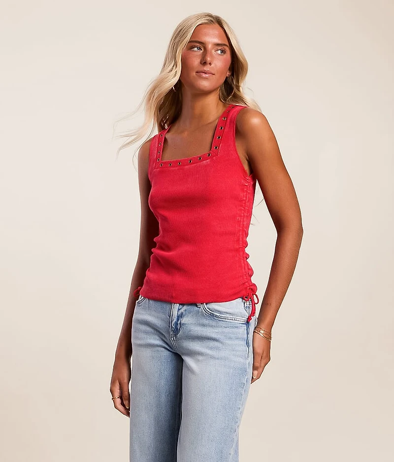 Grommet Tank Top