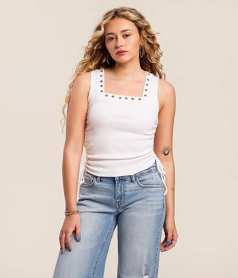 Grommet Tank Top