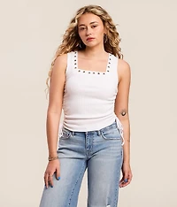 Grommet Tank Top