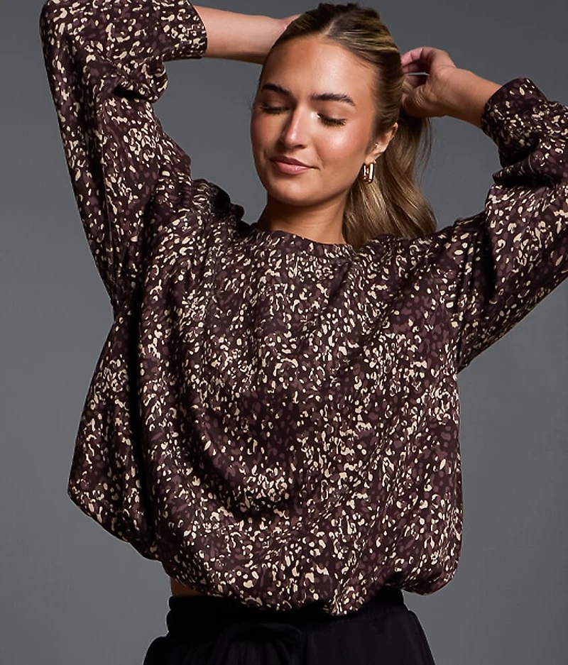 Bubble Hem Pullover