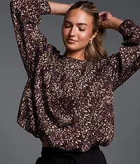 Bubble Hem Pullover