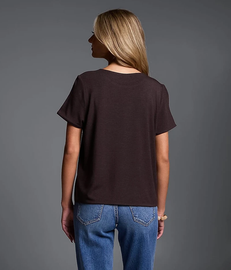 Heathered Top
