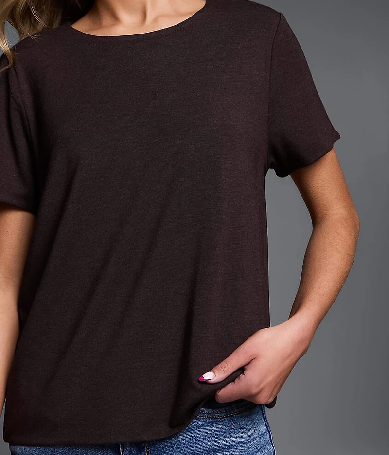 Heathered Top