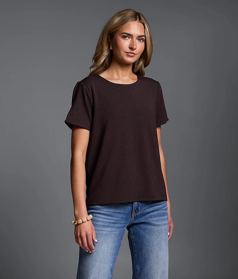 Heathered Top