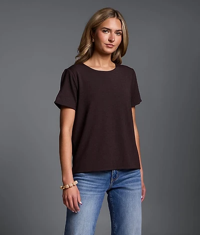 Heathered Top