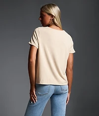 Heathered Top