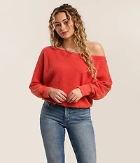 Washed Waffle Top