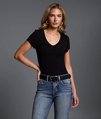 Zoey Ribbed Top