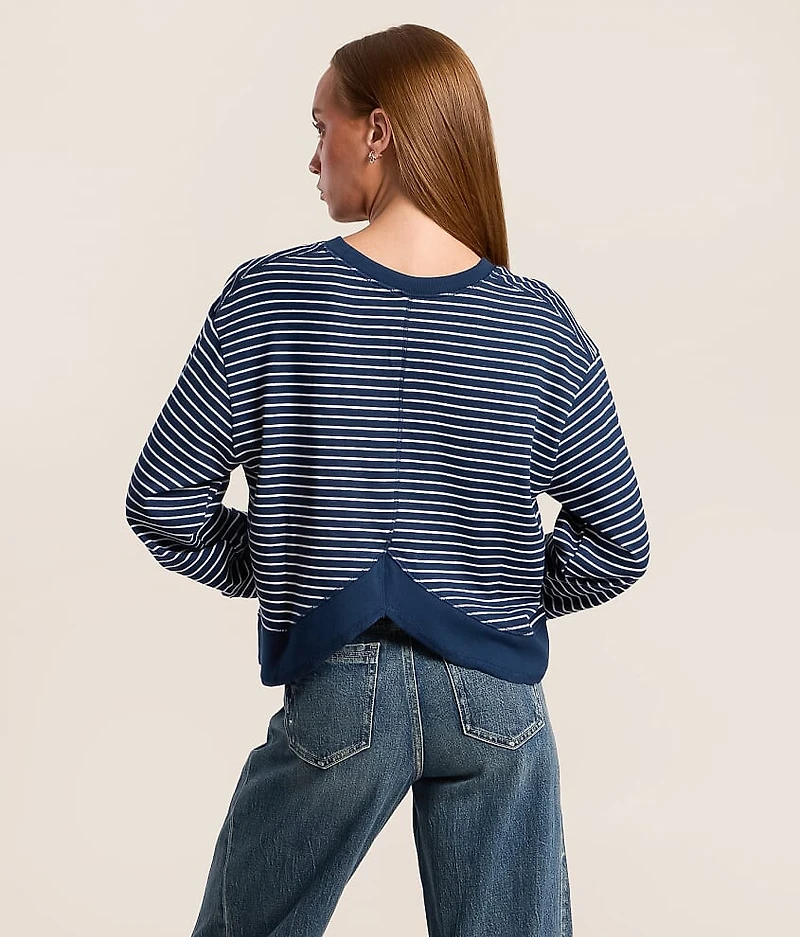 Striped Boxy Top