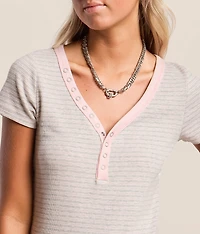 Striped Henley