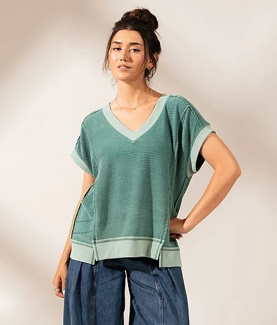 Boundless Edit - Ribbed Top