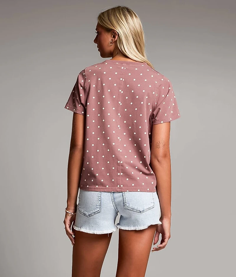 Polka Dot Relaxed T-Shirt