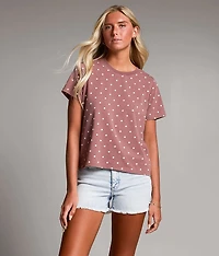 Polka Dot Relaxed T-Shirt