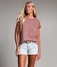 Polka Dot Relaxed T-Shirt