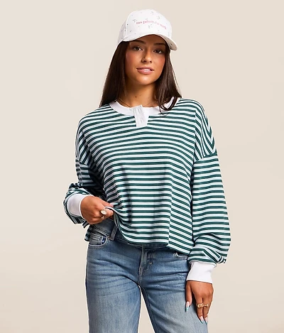 Striped Henley