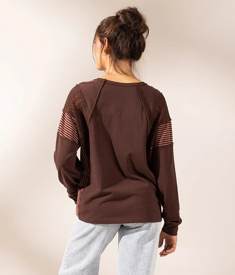 Boundless Edit - Pieced Crochet Top
