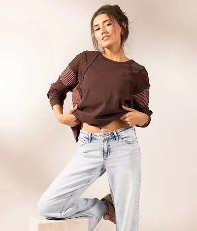 Boundless Edit - Pieced Crochet Top