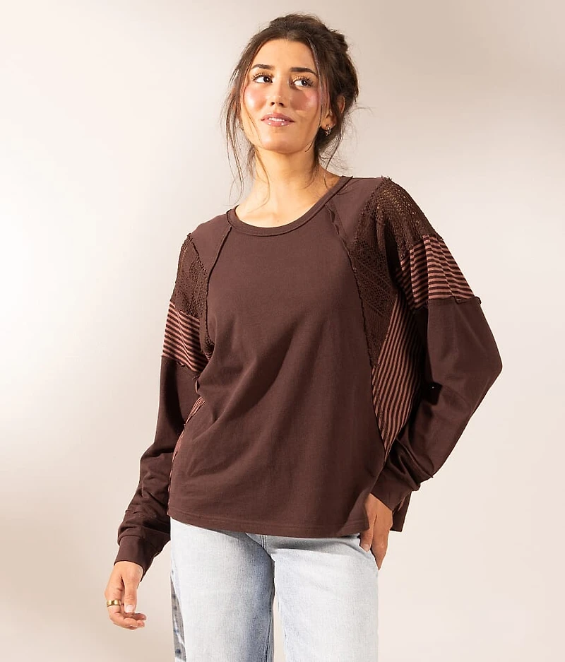 Boundless Edit - Pieced Crochet Top