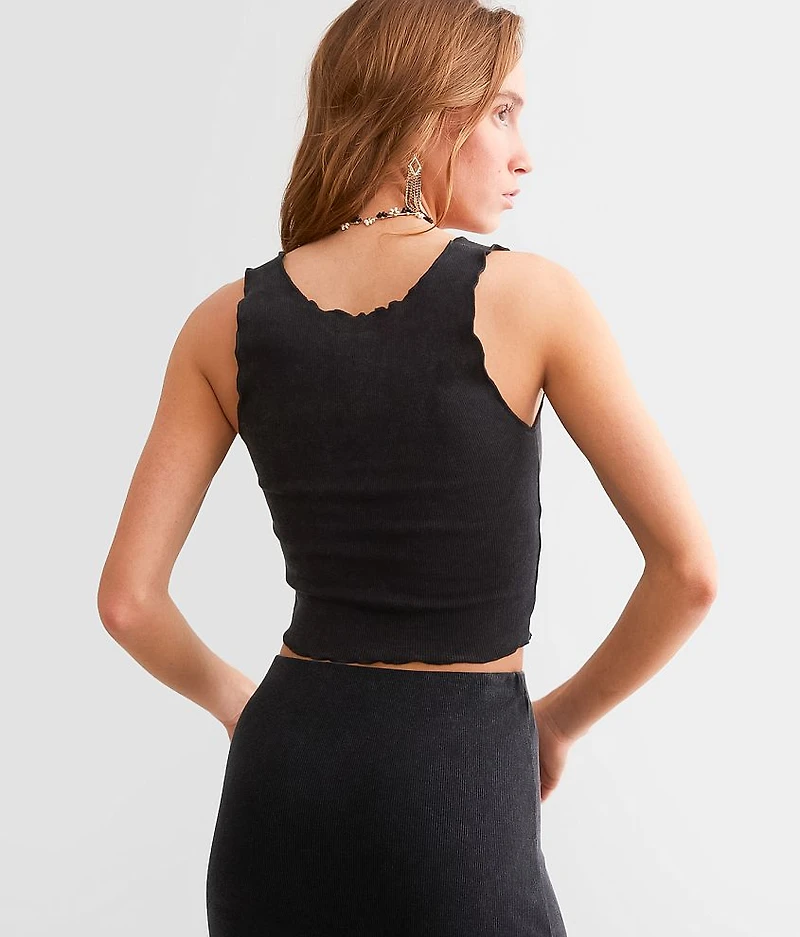 Lettuce Trim Tank Top