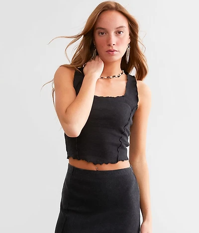 Lettuce Trim Tank Top