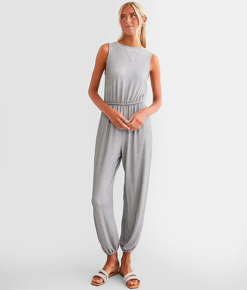 Ribbed Knit Jumpsuit