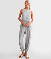 Ribbed Knit Jumpsuit