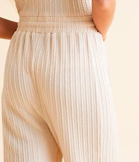 Textured Knit Jumpsuit