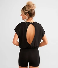 Surplice Back Romper