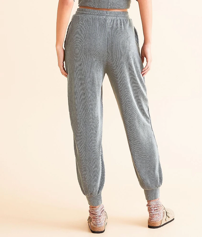 Ribbed Knit Jogger