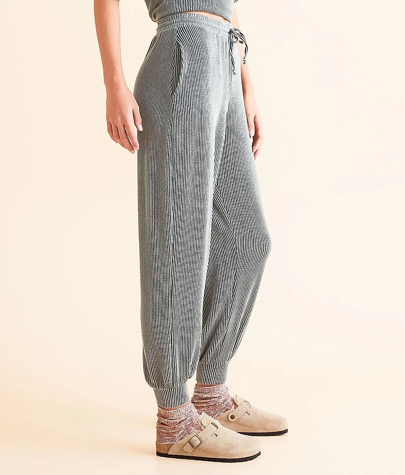 Ribbed Knit Jogger
