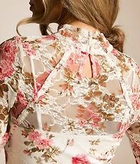 Floral Lace Top