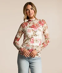 Floral Lace Top