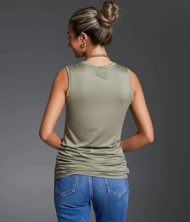 Ruched Tank Top