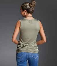 Ruched Tank Top