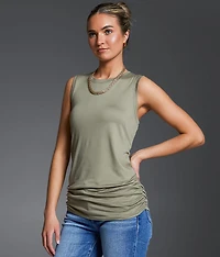 Ruched Tank Top