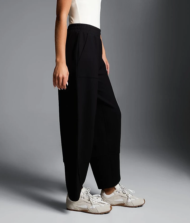 Ribbed Barrel Pant