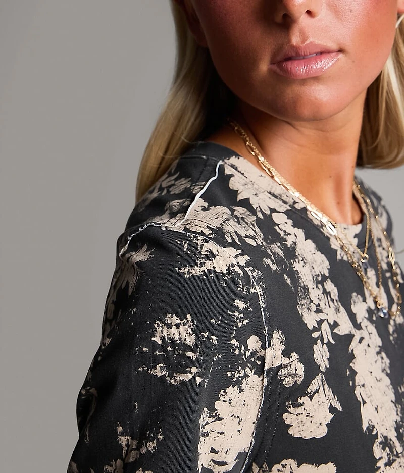 Floral Boxy T-Shirt