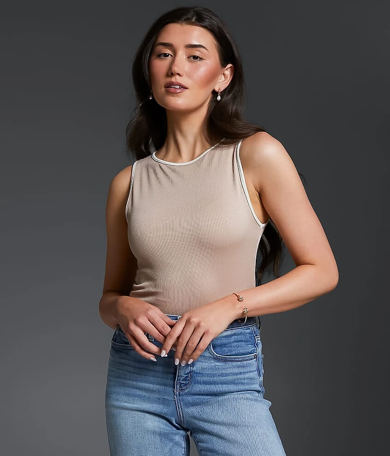 Ribbed Shaping & Smoothing Tank Top
