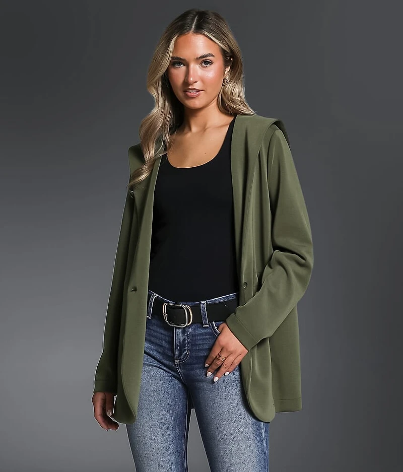 Hooded Blazer