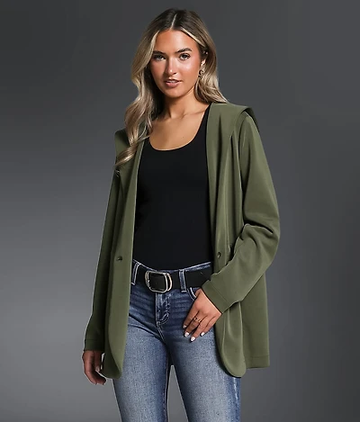 Hooded Blazer