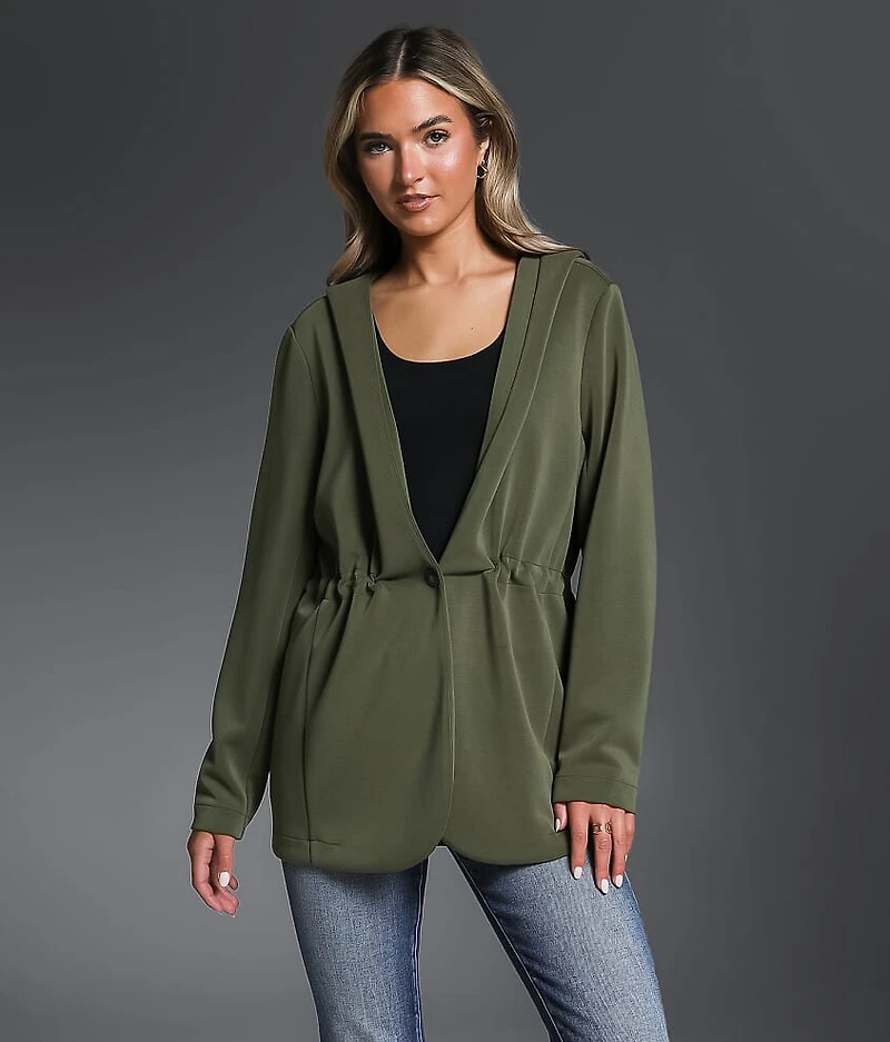 Hooded Blazer