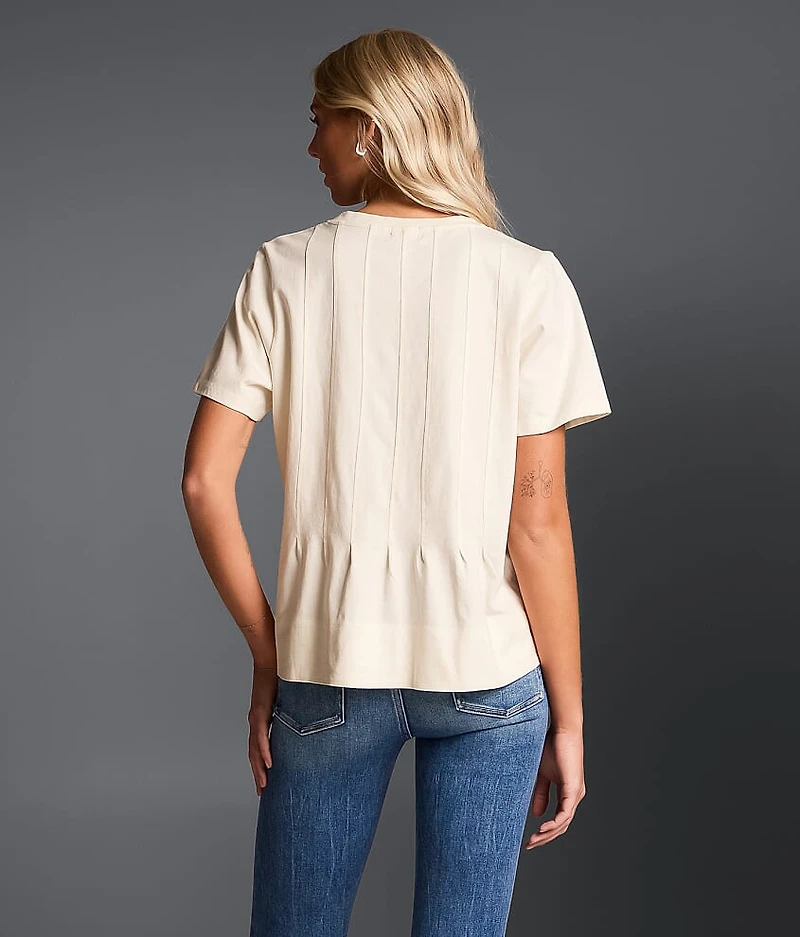 Refined Edit - Pleated Top
