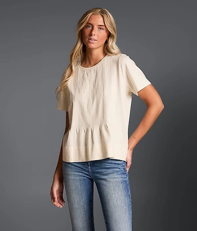 Refined Edit - Pleated Top