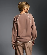 Contrast Trim Pullover